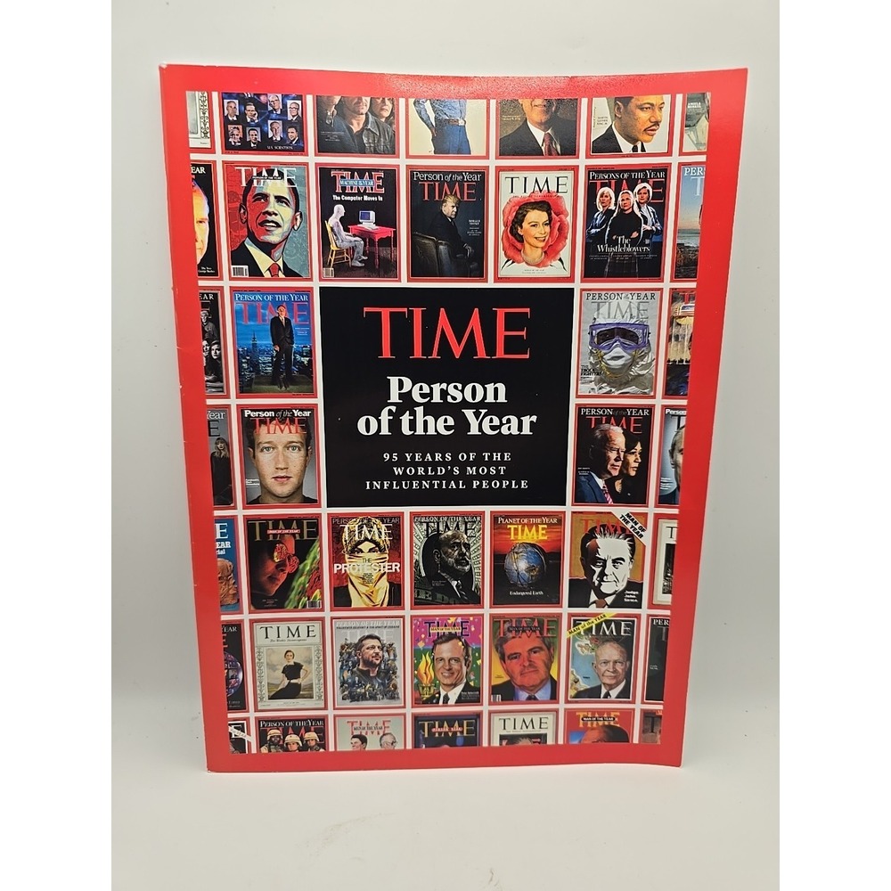TIME Magazine 2023 PERSON OF‎ THE YEAR  SPECIAL EDITION 95 Years Icon Figures